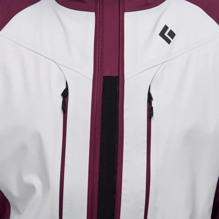 Black Diamond Dawn Patrol Hybrid Shell Funktionsjacke white/blackberry (Damen)