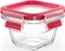 Emsa Clip&Close Glas quadratisch Aufbewahrungsbehälter rot Vorschaubild