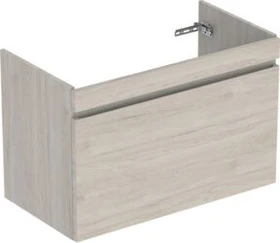Geberit Renova Plan Unterschrank für Waschtisch 92.8x60.6x44.6cm, 1 Schublade, 1 Innenschublade, Nussbaum hickory hell