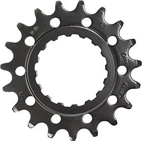 KMC Steck-Zahnkranz 19 Zähne für Rohloff breit schwarz