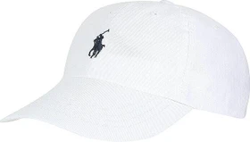 Ralph Lauren Cotton Chino Baseball Kappe white/newport navy