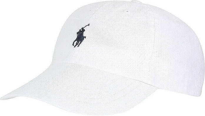 Ralph Lauren Cotton Chino Baseball Kappe white/newport navy