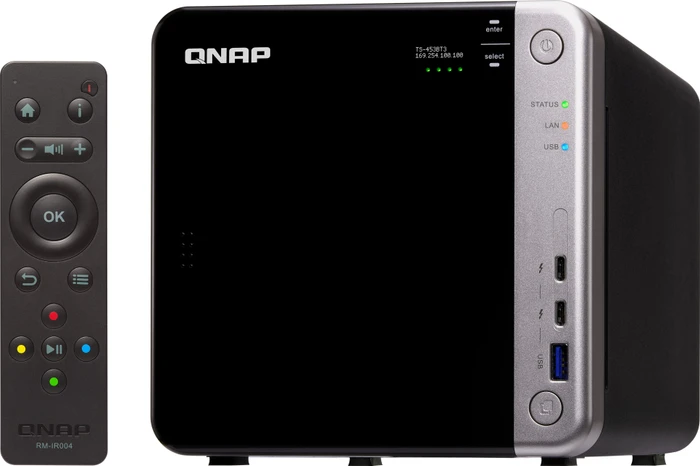 QNAP Turbo Station TS-453BT3-8G, 8GB RAM, 1x RJ-45 10GBase-T, 2x RJ-45 1000Base-T