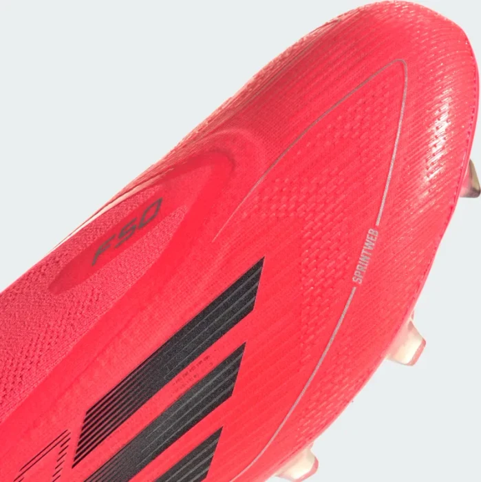 adidas F50 Elite Laceless FG turbo/aurora black/platinum metallic