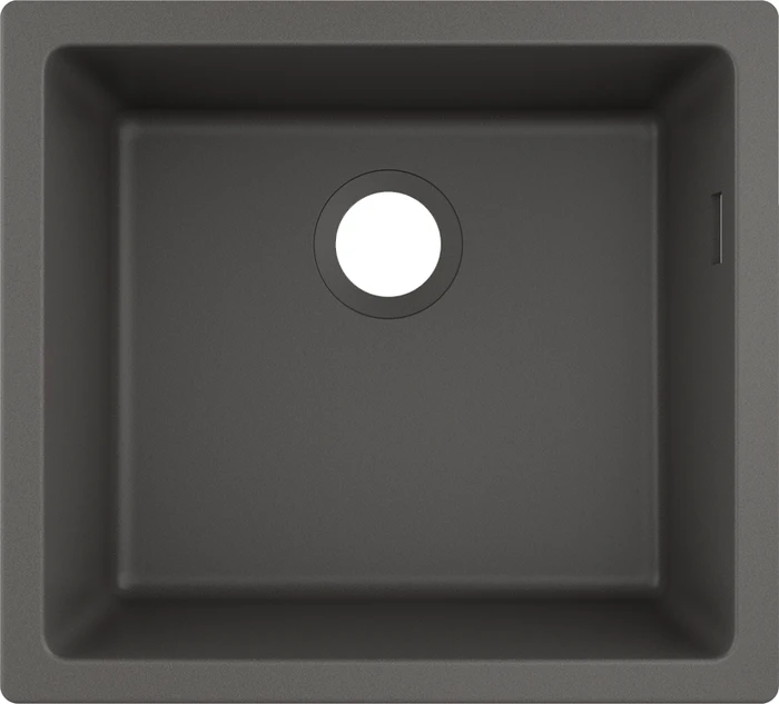 Hansgrohe S51 S510-U450 450 Unterbau Becken mittig steingrau