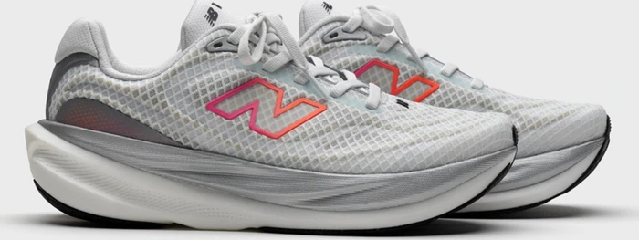 New Balance 1080v15 Breathe white/pink heat/tangerine heat (Herren)