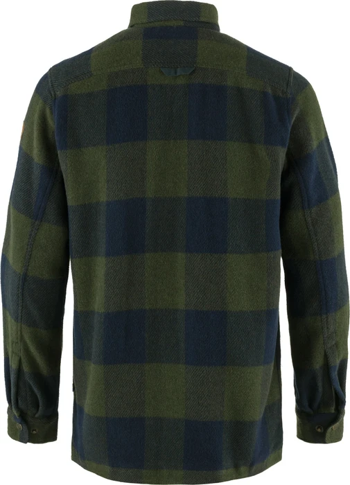 Fjällräven Canada Hemd langarm deep forest/dark navy (Herren)