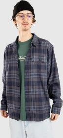 Patagonia Lightweight Fjord Flannel Hemd langarm paw/smolder blue (Herren)