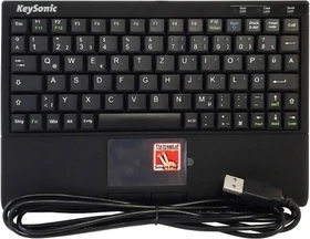 KeySonic ACK-3410, schwarz, USB, DE (60377)