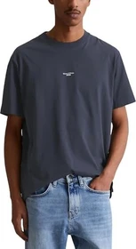 Marc O'Polo Label T-Shirt kurzarm true navy (Herren)