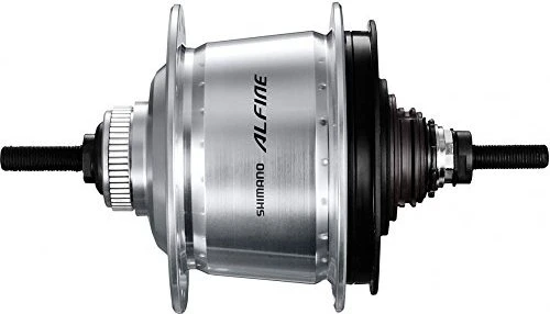 Shimano Alfine 8-Gang 36-Loch Getriebenabe silber