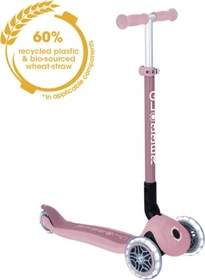 Globber Primo Foldable Lights Ecologic Kickboard berry