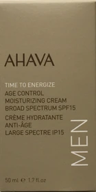 AHAVA MEN Age Control Moisturizing Cream LSF15, 50ml