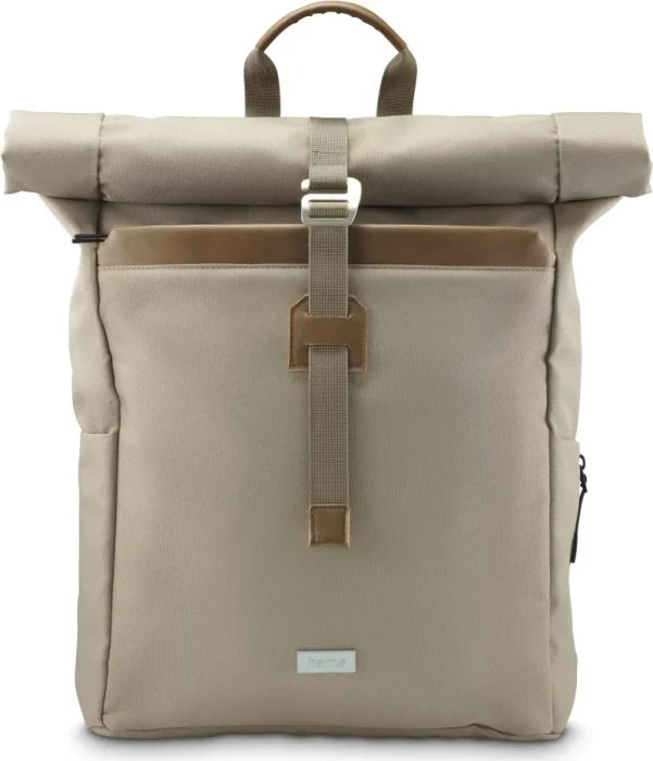 Hama Silvan, Laptop-Rucksack, Rolltop, 16.2" beige