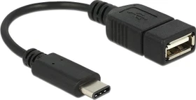 DeLOCK Adapterkabel USB-C 2.0 [Stecker]/USB-A 2.0 [Buchse] (65579)