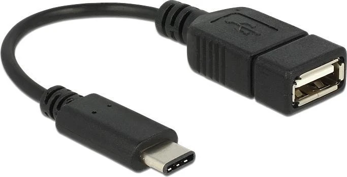 DeLOCK Adapterkabel USB-C 2.0 [Stecker]/USB-A 2.0 [Buchse]