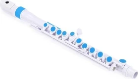 Nuvo jFlute weiß/blau