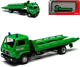 Herpa MAN G 90 Plateau-Abschleppfahrzeug Polizei
