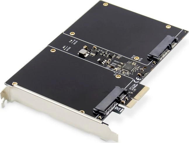 Digitus SATA III RAID PCIe Add-On Card 2.5" HDD / SSD, 2 Port