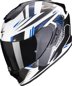 Scorpion EXO-1400 Evo Air Shell weiß/blau/schwarz