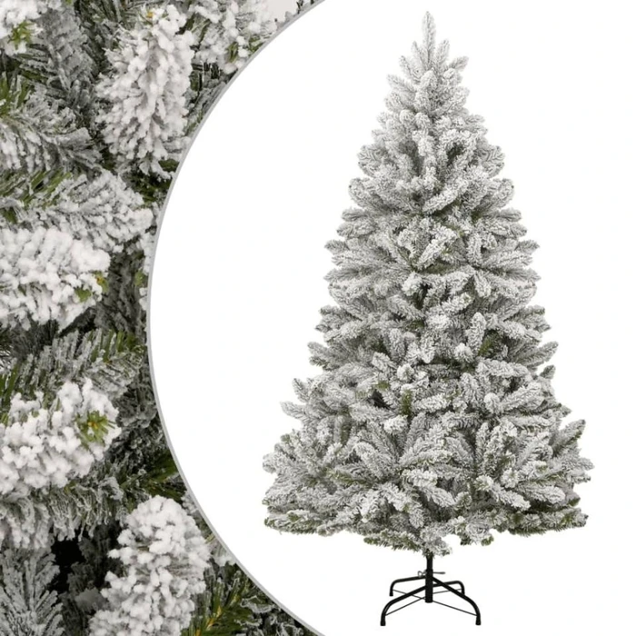 vidaXL Künstlicher Weihnachtsbaum mit Schnee, 180cm (357793)