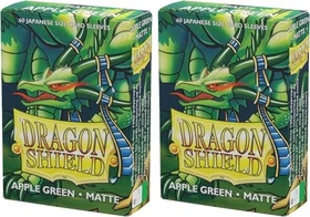 Dragon Shield Matte Sleeves Japanese apple green, 60 Stück