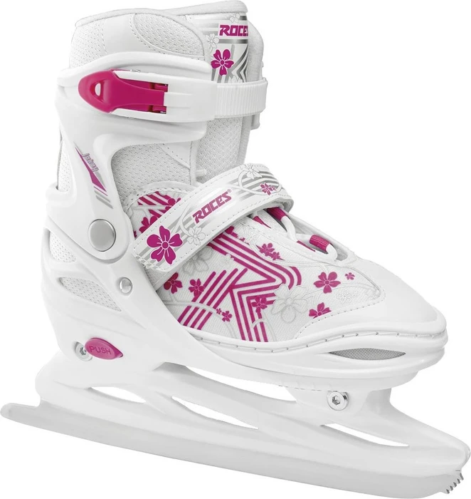 Roces Jokey Ice 3.0 Girl Eislaufschuhe weiß/pink (Junior)