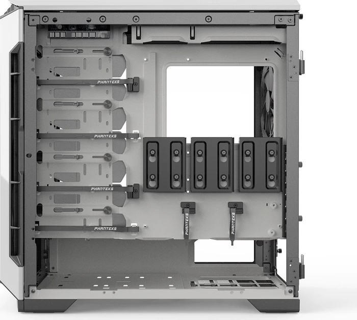 Phanteks Eclipse P600S Glacier White, weiß, Glasfenster, schallgedämmt
