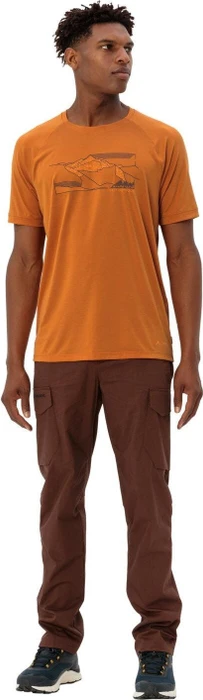 Vaude Gleann II Funktionsshirt kurzarm kumquat (Herren)