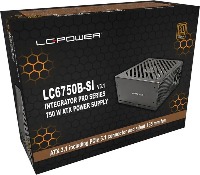 LC-Power Integrator Pro LC6750B-SI 750W, ATX 3.1