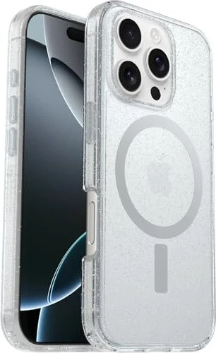 Otterbox Symmetry Clear mit MagSafe für Apple iPhone 16 Pro stardust 3.0