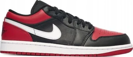 Nike Air Jordan 1 Low black/white/gym red (Herren)
