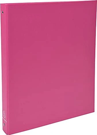 Exacompta Ringbuch 2-Ring PP, 40mm, A4, rosa