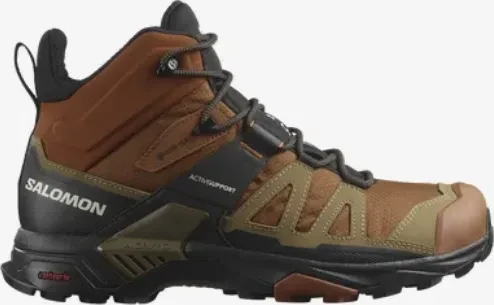 Salomon X Ultra 4 Mid GTX caramel cafe/gothic olive/black (Herren)