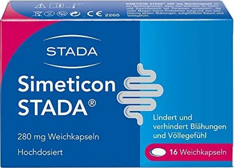 Stada Simeticon Kapseln, 16 Stück