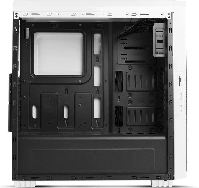 Nox Xtreme Hummer ZS Zero weiß, Acrylfenster