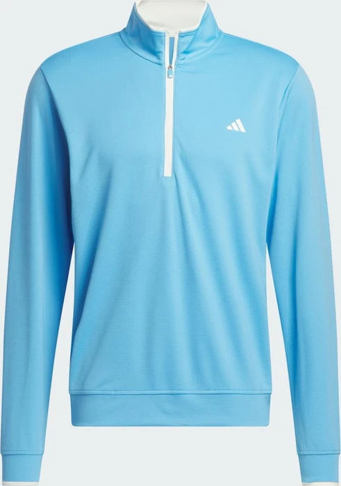 adidas Lightweight Half-Zip Pullover semi blue burst (Herren)