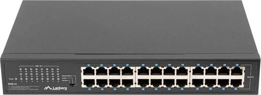 Lanberg RSGE Rackmount Switch, 24x RJ-45