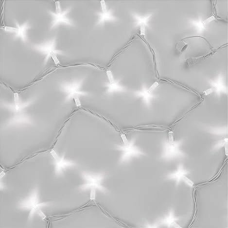 Emos Connect System Peofi Erweiterung Lichterkette weiß LED 50x tageslichtweiß