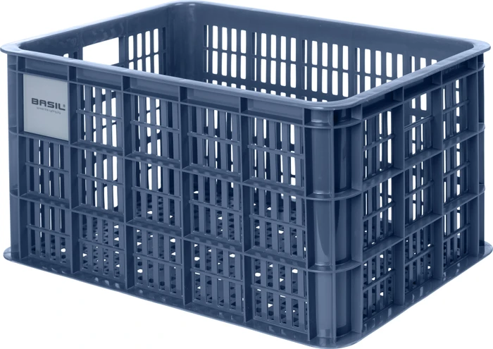 Basil Crate L Fahrradkorb bluestone