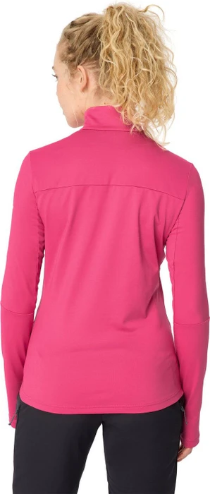 Vaude Livigno Halfzip II Fleece Funktionsshirt langarm hibiscus pink (Damen)
