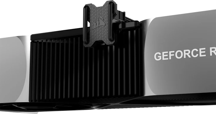 Corsair 12V-2x6 Winkeladapter 180°, PCIe 5.1 GPU Power Bridge, Stil A, Sense Pins innen, schwarz