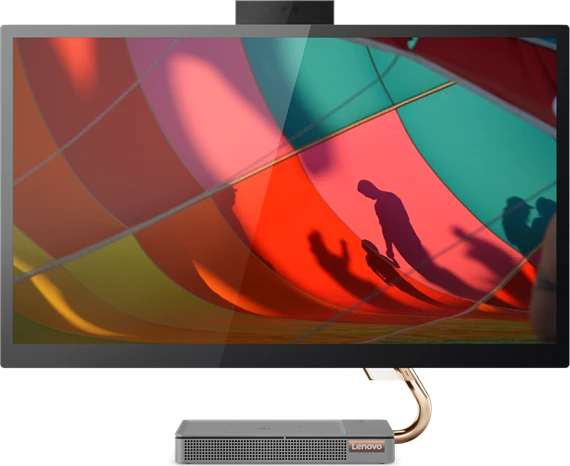 Lenovo IdeaCentre AIO 5 27IMB05, Mineral Grey, Core i7-10700T, 16GB RAM, 1TB SSD, GeForce GTX 1650, DE