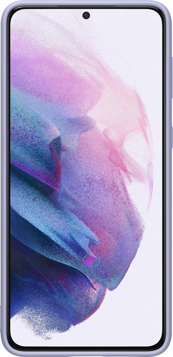 Samsung Silicone Cover für Galaxy S21+ violett
