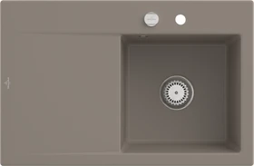 Villeroy & Boch Subway Style 45 Einbau Becken rechts mit Excenterbetätigung timber