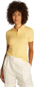 Tommy Hilfiger 1985 Slim Fit Poloshirt kurzarm citronella (Damen)