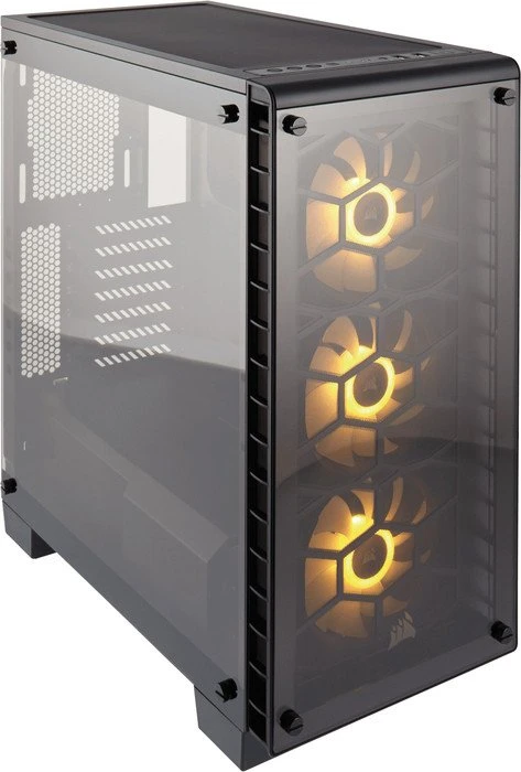 Corsair Crystal Series 460X RGB schwarz, Glasfenster