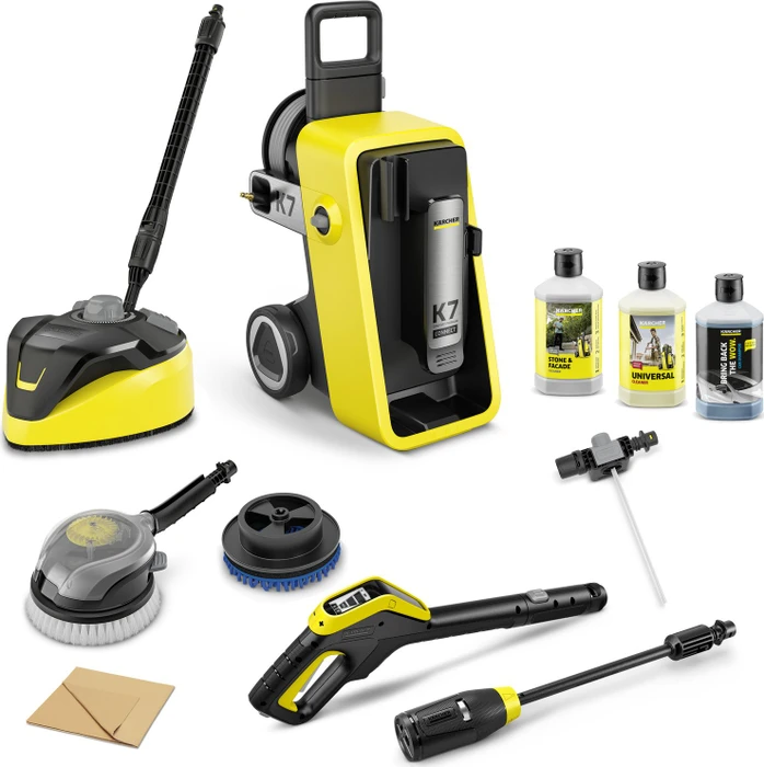 Kärcher K7 Comfort Premium Connect Car&Home Elektro-Hochdruckreiniger inkl. Terrassenreiniger T7