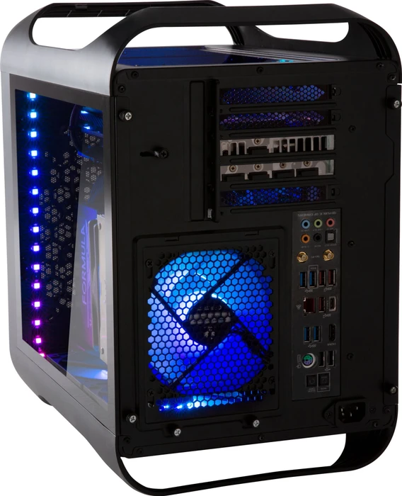 BitFenix Prodigy M 2022 ARGB, schwarz, Glasfenster