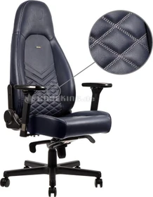 noblechairs Icon Gamingstuhl, mitternachtsblau/graphit
